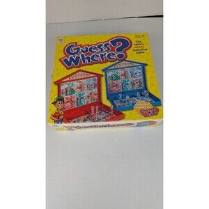 Guess Where? Board Game Milton Bradley 2004 100% Complete Guess Who
